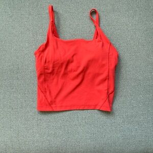 Lululemon Red Tank Top